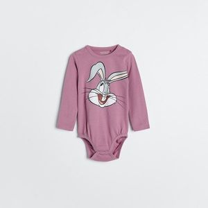 Reserved - Bavlnené body Bugs Bunny - Purpurová vyobraziť