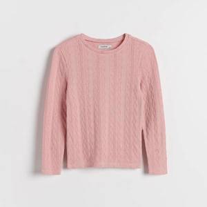 Reserved - Vzorované tričko - Ružová vyobraziť