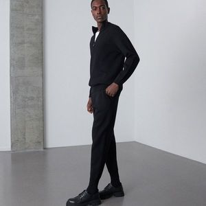 Reserved - Men`s trousers - Čierna vyobraziť