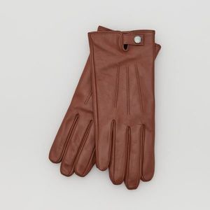 Reserved - Kožené rukavice - Hnědá vyobraziť