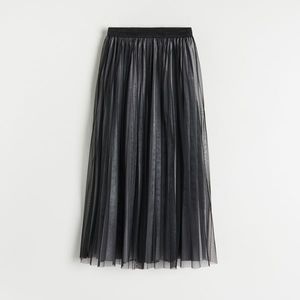 Reserved - Midi sukňa - Čierna vyobraziť
