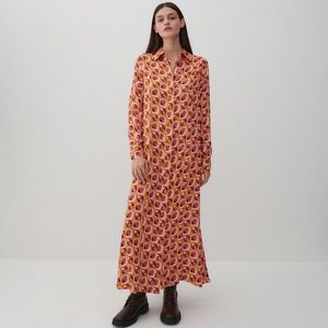 Reserved - Košeľové šaty - Oranžová vyobraziť