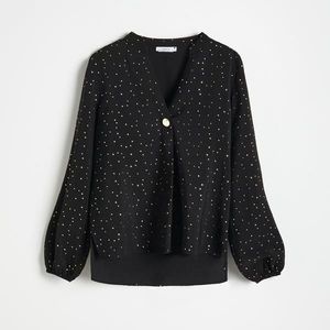 Reserved - Ladies` blouse - Čierna vyobraziť