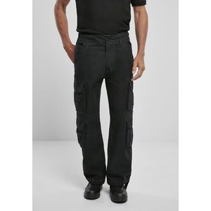 Urban Classics Brandit Vintage Cargo Pants black - 6XL vyobraziť