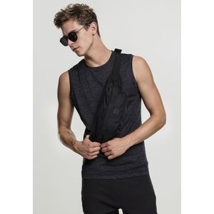 Urban Classics Active Melange Tanktop charcoal/black - S vyobraziť