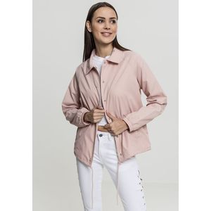 Urban Classics Ladies Coach Jacket lightrose - S vyobraziť