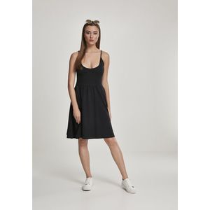 Urban Classics Ladies Spaghetti Dress black - L vyobraziť