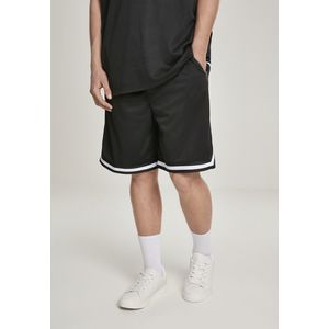 Urban Classics Premium Stripes Mesh Shorts black - XXL vyobraziť