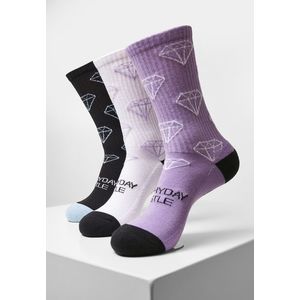 Everyday Hustle Socks 2-Pack black+lilac+white - 43-46 vyobraziť