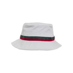 Urban Classics Flexfit Stripe Bucket Hat white/firered/green - One Size vyobraziť