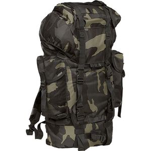Urban Classics Brandit Nylon Military Backpack darkcamo - One Size vyobraziť
