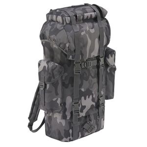 Urban Classics Nylon Military Backpack grey camo - One Size vyobraziť