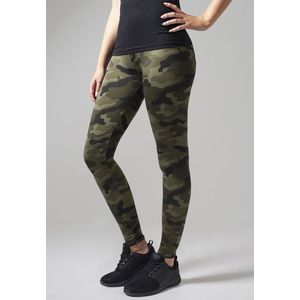 Urban Classics Ladies Camo Leggings wood camo - L vyobraziť