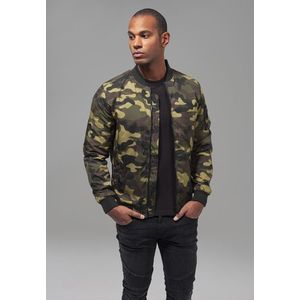 Urban Classics Light Camo Bomber Jacket woodcamo - L vyobraziť