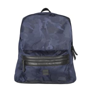 Urban Classics Camo Jacquard Backpack navy camo - One Size vyobraziť