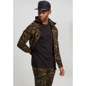 Urban Classics Interlock Camo Zip Jacket wood camo - L vyobraziť