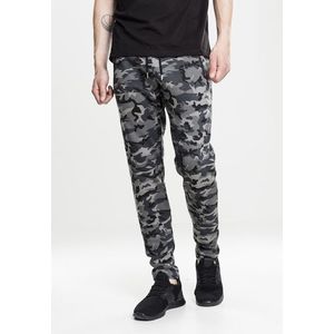 Urban Classics Interlock Camo Pants dark camo - S vyobraziť