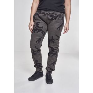 Urban Classics Ladies Camo Jogging Pants dark camo - 3XL vyobraziť