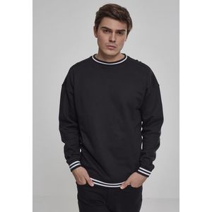 Urban Classics College Sweat Crew blk/blk - S vyobraziť