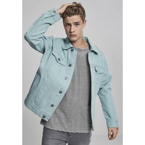 Urban Classics Oversize Garment Dye Jacket bluemint - M vyobraziť