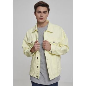 Urban Classics Oversize Garment Dye Jacket powderyellow - L vyobraziť