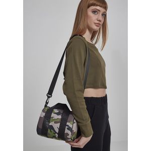 Urban Classics Handbag Mini Neoprene green camo - One Size vyobraziť