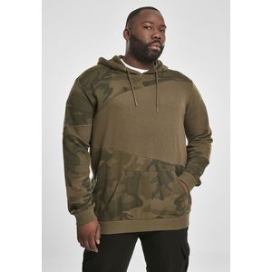 Urban Classics Camo Zig Zag Hoody olive/olivecamo - 3XL vyobraziť