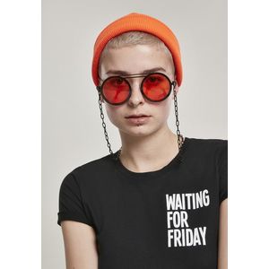 Urban Classics 104 Chain Sunglasses blk/orange - One Size vyobraziť