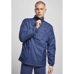 Urban Classics Stand Up Collar Pull Over Jacket darkblue - L vyobraziť