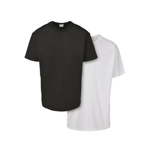 Urban Classics Organic Basic Tee 2-Pack black+white - L vyobraziť