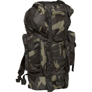 Brandit Nylon Military Backpack darkcamo - Uni vyobraziť