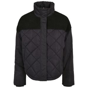 Urban Classics Ladies Oversized Diamond Quilt Puffer Jacket black - 3XL vyobraziť