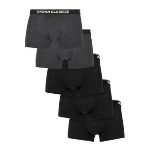 Men Boxer Shorts 5-Pack cha/cha/blk/blk/blk - L vyobraziť