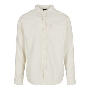 Urban Classics Corduroy Shirt whitesand - 3XL vyobraziť