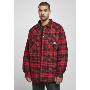 Southpole Flannel Quitted Shirt Jacket darkred - L vyobraziť