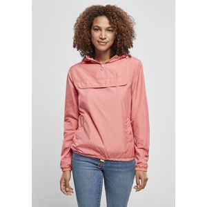 Urban Classics Ladies Basic Pull Over Jacket pale pink - 3XL vyobraziť