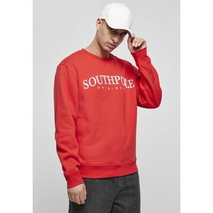 Southpole Script 3D Embroidery Crew SP red - XXL vyobraziť