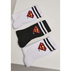 Urban Classics Superman Socks 3-Pack wht/blk/wht - 43-46 vyobraziť