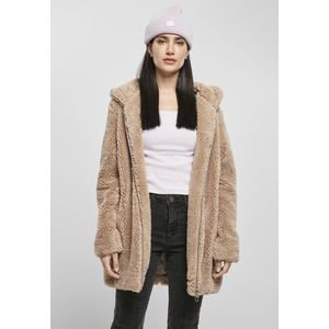 Urban Classics Ladies Sherpa Jacket softtaupe - 3XL vyobraziť