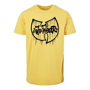Wu Wear Dripping Logo Tee yellow - L vyobraziť