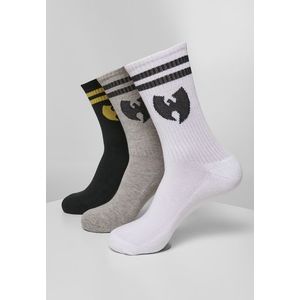 Wu Wear Socks 3-Pack wht/gry/blk - 43-46 vyobraziť