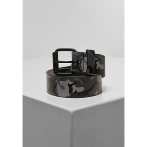 Urban Classics Synthetic Leather Camo Belt darkcamo - S/M vyobraziť