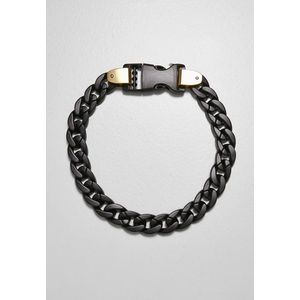 Urban Classics Light Chain Necklace black/gold - One Size vyobraziť
