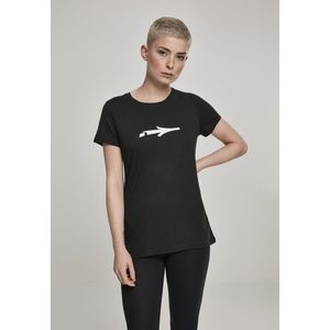 Urban Classics Ladies Nerv T-Shirt black - M vyobraziť