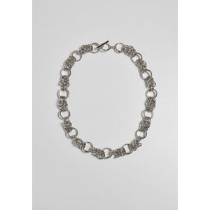 Urban Classics Multiring Necklace silver - One Size vyobraziť