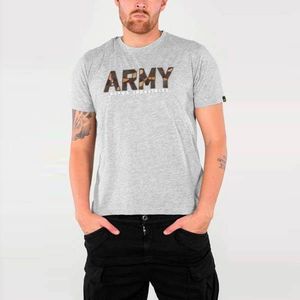 Alpha Industries Army Camo T-shirt Grey - M vyobraziť