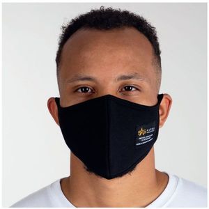 Alpha Industries Heavy Crew Face Mask Black - Uni vyobraziť