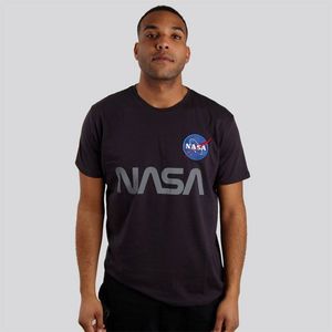 Alpha Industries NASA Reflective T-Shirt Navy - M vyobraziť