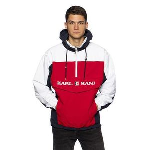 Karl Kani Retro Block Reversible Windbreaker Jacket red - S vyobraziť