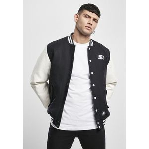 Starter College Jacket black/white - M vyobraziť